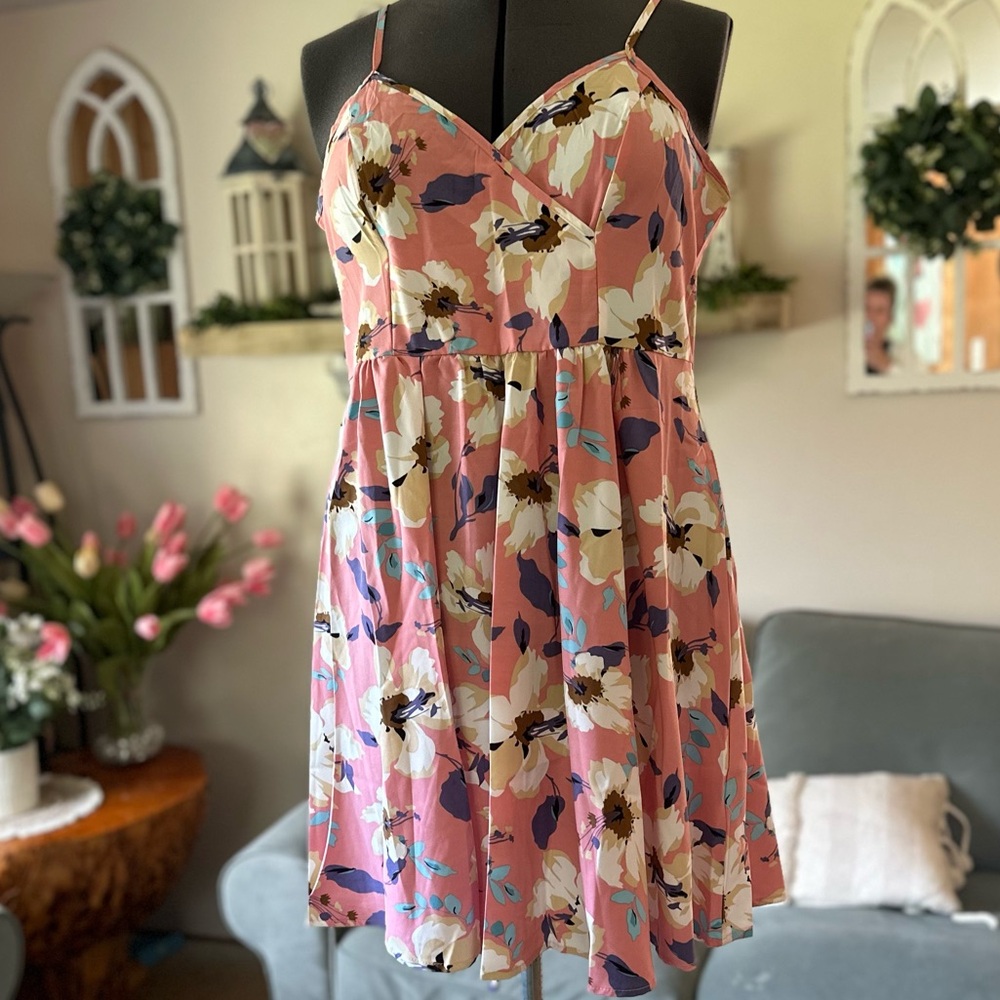 Floral Pink Sundress